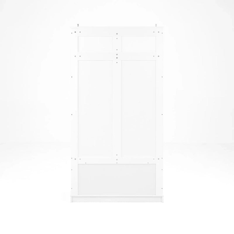 Banc d'entrée avec porte-manteau et rangement à chaussures