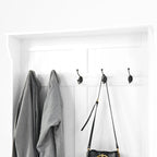 Banc d'entrée avec porte-manteau et rangement à chaussures