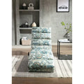 Chaise longue d'intérieur avec dossier inclinable