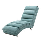 Chaise longue d'intérieur avec dossier inclinable