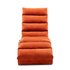 Chaise longue d'intérieur avec dossier inclinable