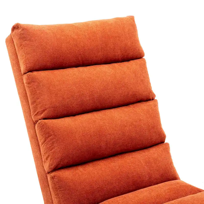 Chaise longue d'intérieur avec dossier inclinable