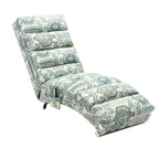 Chaise longue d'intérieur avec dossier inclinable