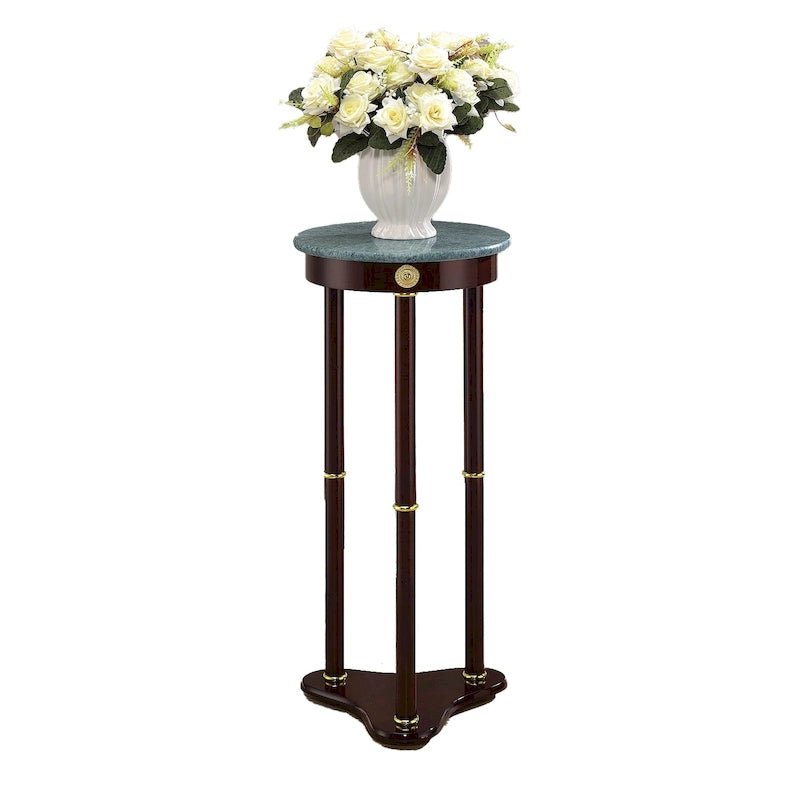Table d'appoint ronde à plateau en marbre
