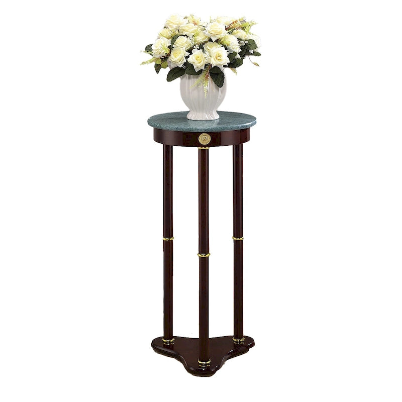 Table d'appoint ronde à plateau en marbre