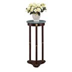 Table d'appoint ronde à plateau en marbre