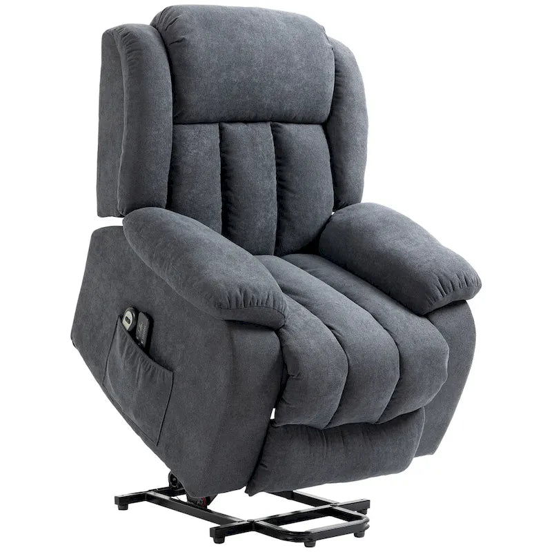 Fauteuil inclinable releveur avec massage pour personnes âgées