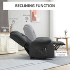 Fauteuil inclinable releveur avec massage pour personnes âgées