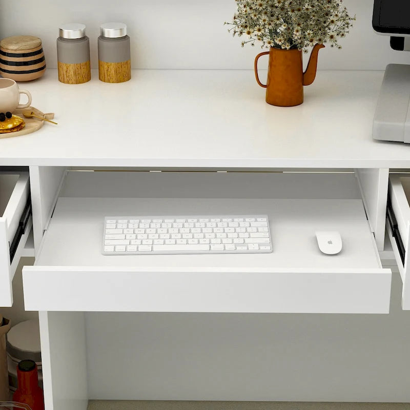 Comptoir de réception moderne avec éclairage décoratif