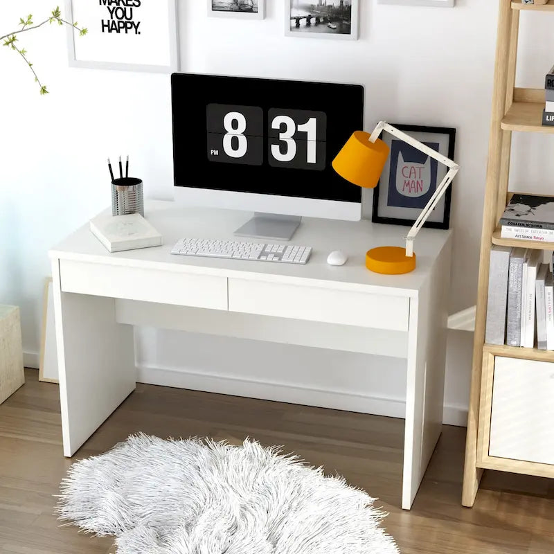 Bureau de 47 pouces avec 2 tiroirs