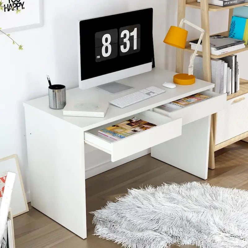 Bureau de 47 pouces avec 2 tiroirs