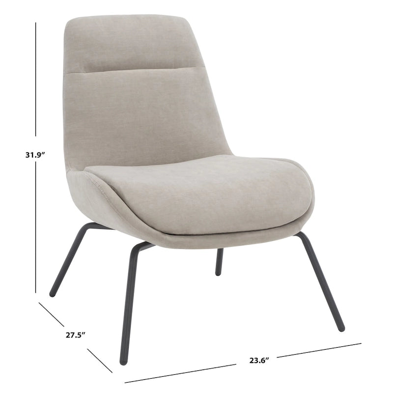 Fauteuil d'appoint du milieu du siècle - 61 cm (L) x 71 cm (P) x 81 cm (H)