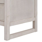 Commode en bois à 6 tiroirs avec rangement