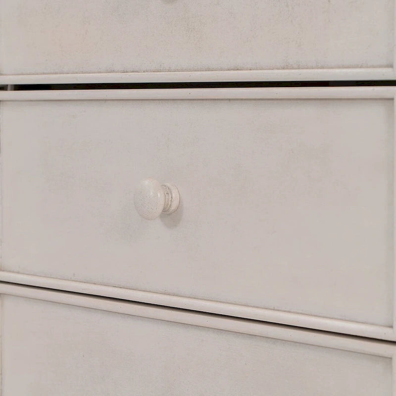 Commode en bois à 6 tiroirs avec rangement