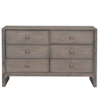Commode en bois à 6 tiroirs avec rangement
